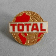 TOTAL mappemonde rouge